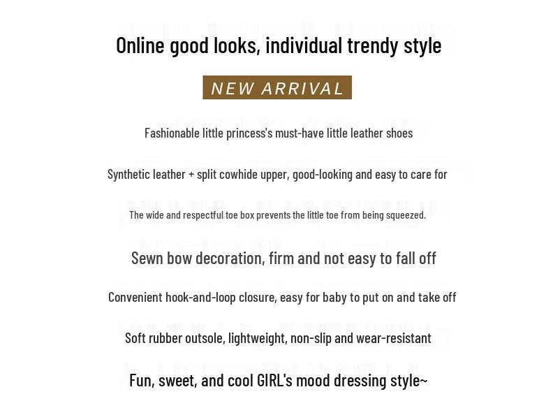 Милые женские кожаные туфли - Мягкая подошва, Стильная версия Весна/Осень 2026