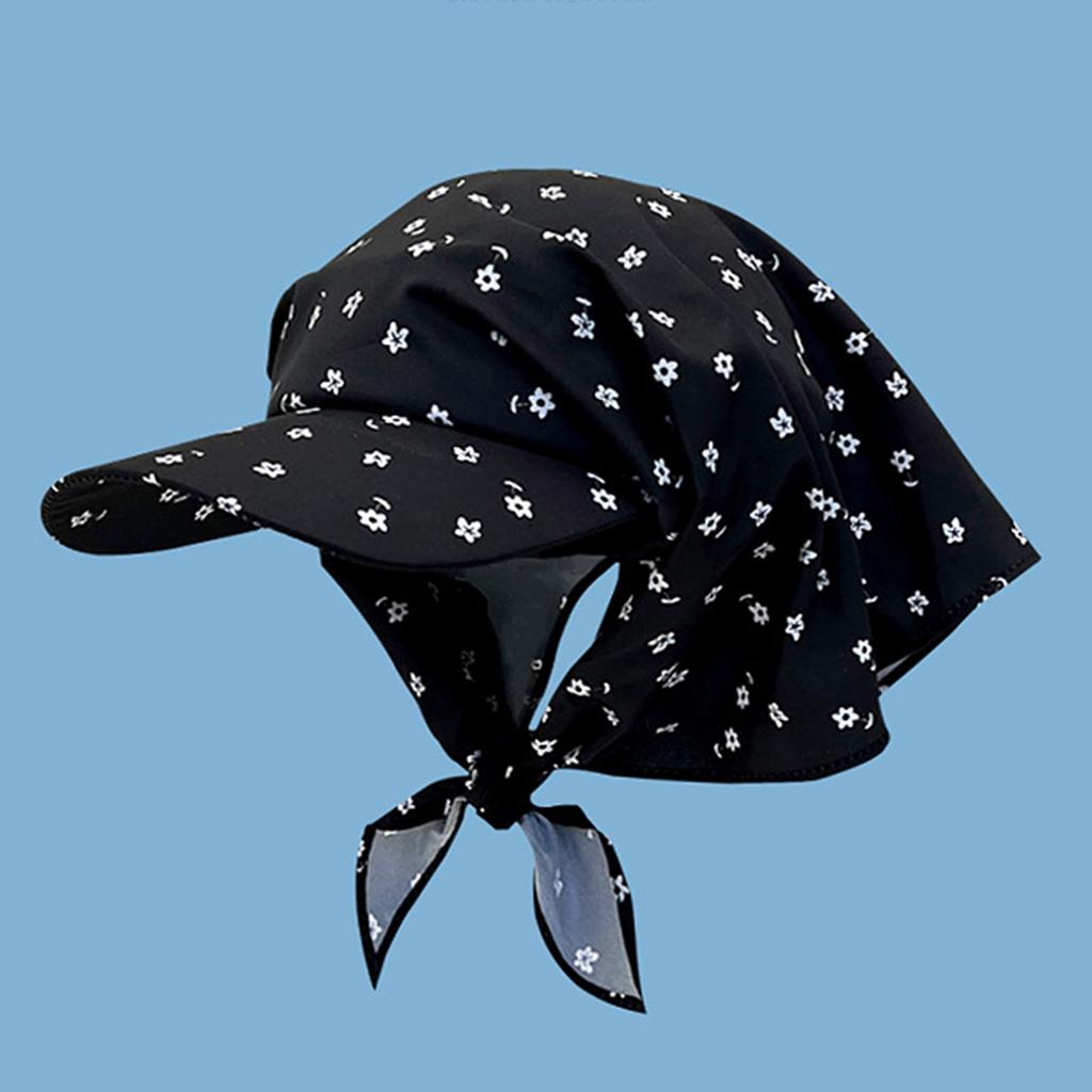 Легкий головной платок, бейсболка с цветочным принтом, регулируемый размер, кепка для велоспорта, путешествия, тюрбан, кепка для девочек и женщин, солнцезащитная