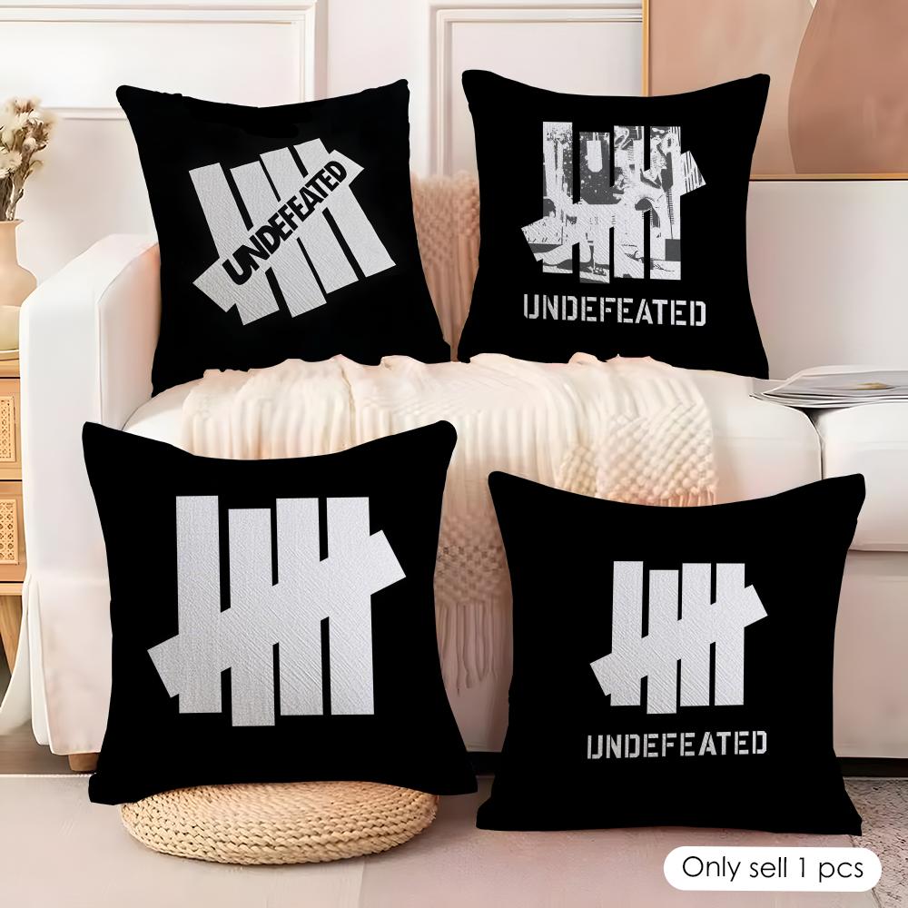 Бренд U-Undefeated Наволочка для подушки-подушки Ультрамягкая, приятная для кожи ткань Облачный комфорт и скрытая молния