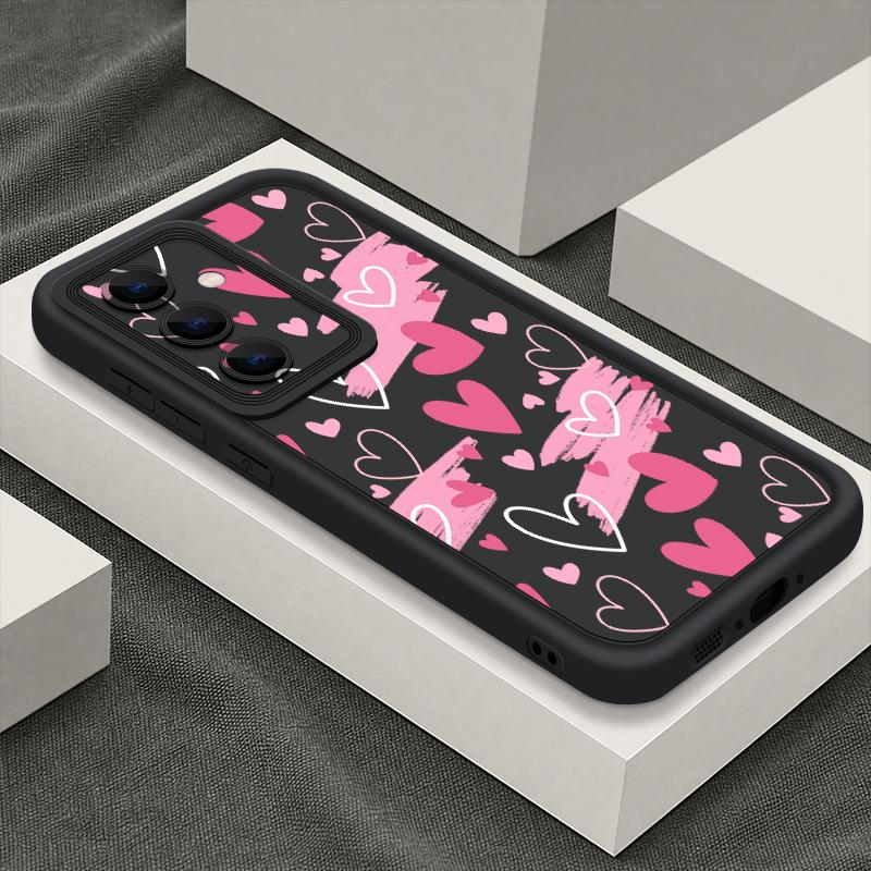 Чехол с принтом вишни для Samsung Galaxy A57 A37 A27 A17 5G A56 A36 A26 A16 A55 A54 S21 FE S22 S23 S24 Plus S25 S26 Ultra Ударопрочный бампер