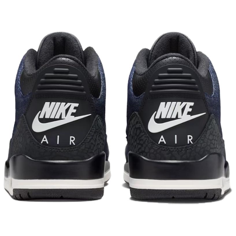 Jordan X Levis Air Jordan 3 Средние Винтажные Баскетбольные Кроссовки Унисекс Синий Черный IH7959-400
