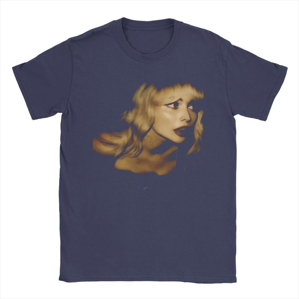 Мужские футболки Sabrina Carpenter Смешные футболки с коротким рукавом с круглым вырезом Чистый хлопок Новое поступление Топы
