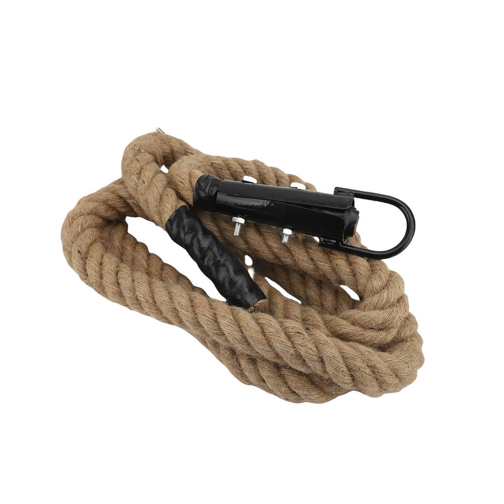 Gym Climbing Rope for Fitness Strength Training Climbing Exercises Home Workouts Hemp Diameter 1.57in 3meter 9.8ft