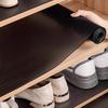 Clear Cabinet Liner Mat Thick EVA Non-Slip Shelf Drawer Liner Waterproof Oil-Proof Shelf Liner for Kitchen Bathroom Shoe Cabinet