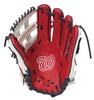 Rawlings Бейсбол HYPER TECH MLB TEAM для питчера, Софтбола, перчатка для аутфилдера, GR5HTMY719, Nationals, 12,75 дюйма, Леворукая