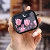 Earphone Cases Cover Case For Airpods 3 4 Pro3 1 2 Pro2 Pro Night Tulips