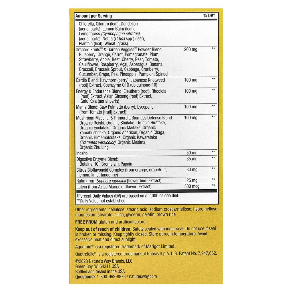 Nature'S Way, Alive!® Max3 Strength, Men's Complete Multivitamin, 90 Tablets