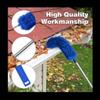 Roof And Gutter Cleaning Tool With Telescopic Pole And Dust Brush For Household Use