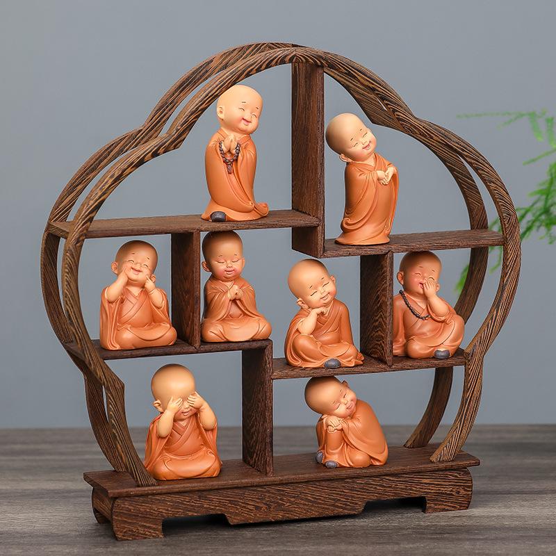 Дзен Хуэйнэн Маленький монах Настольное украшение для домашнего декора