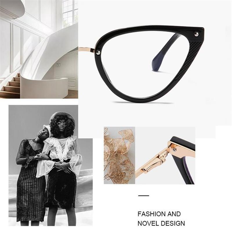 Зеленая оправа, анти-синий свет, кошачий глаз, очки по рецепту с цилиндром, Tr90, близорукие очки для женщин, от 0 до 0,5, 0,75 до -6