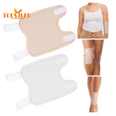 2 шт. наколенники с касторовым маслом — мягкая хлопчатобумажная подкладка, высокая эластичная лента, герметичная, моющаяся, обезболивающая, компрессионная повязка на колено и локоть