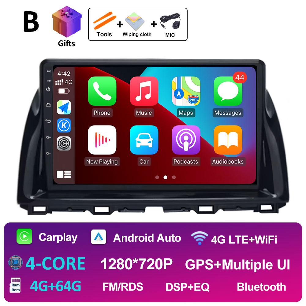 Интеллектуальная система DSP стерео для Mazda CX5 CX-5 CX 5 2012 2013 2014 2015 автомобильный мультимедийный радиоплеер Авторадио WIFI аксессуары