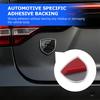 AAAYQ1 Universal Shield Car Sticker Alloy Mirror Adhesive Car Decor Badge For Opel Astra G H J K F Corsa D Zafira B Insignia Mokka