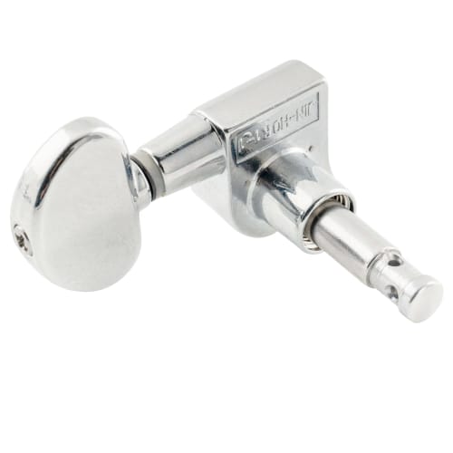 Wilkinson WJN03 E-Z-LOK L3+R3 Guitar Tuners for Electric and Acoustic Guitars, Chrome