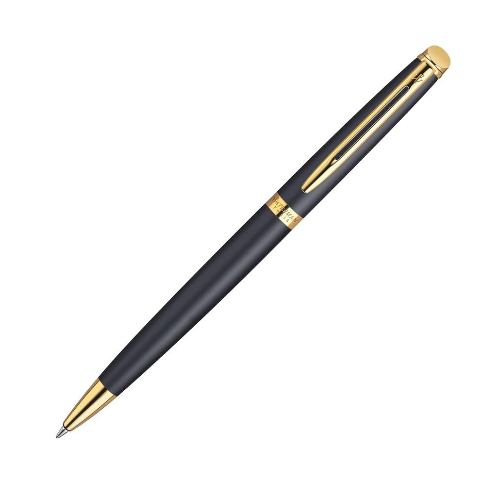 Waterman Шариковая ручка Metropolitan Essential Матовый черный GT S2259342 Оригинальный импортный продукт На масляной основе