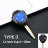 2/3/4Button Carbon Car Key Case Cover for S5 Auris HiLux Corolla Fortuner Prado Verso Camry Yaris Vitz Vios Ractis RAV4 208 JH5