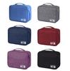 Data Cable Storage Bag Travel Charging Po Headphone Organizer Multi-functional Compartment Large