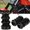 39mm Rubber Fork Cover Gaiters Gators Boots For Harley Sportster