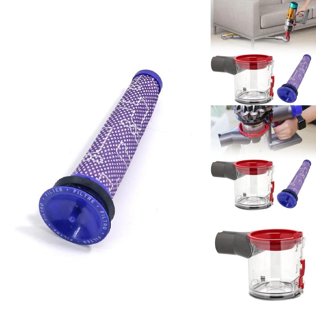 Для пылесоса Dyson V7 V8 Sv10 Sv11 Крышка дна контейнера для мусора Уплотнение Фильтрующий элемент