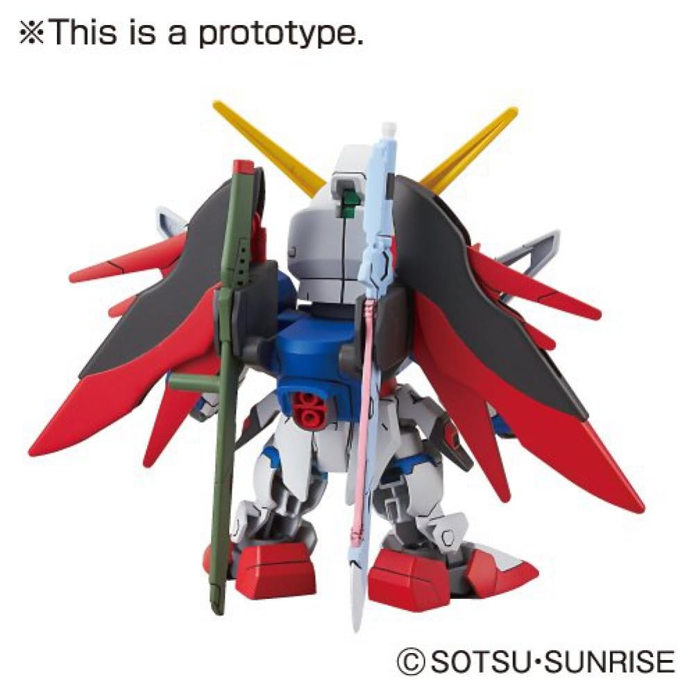 SD Gundam EX Standard Мобильный доспех Gundam SEED Destiny Destiny Gundam Пластиковая модель с цветовой кодировкой