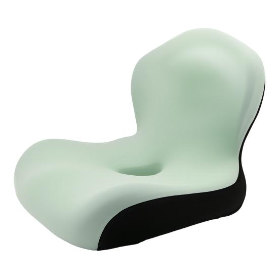 Подушка для спины сиденья из пены с эффектом памяти, интегрированная подушка, эргономичный дизайн, снятие давления, дышащий чехол, поддерживающая подушка для сиденья