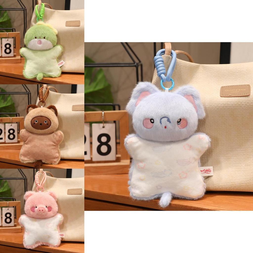 Плюшевая игрушка-марионетка на руку Животное с мягким коротким ворсом для комфорта и игры детей