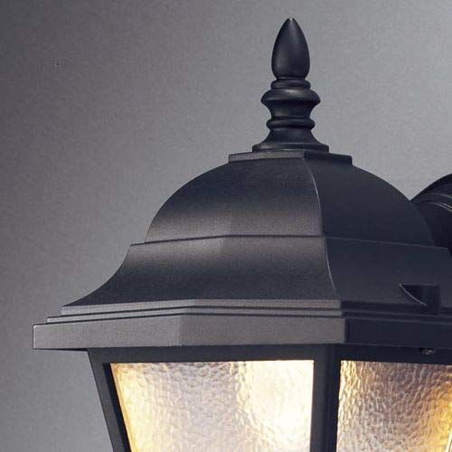 Panasonic Porch Light LGW80263LE1 No Sensor Off Black Height Width Body 30.5cm Body 14.7cm