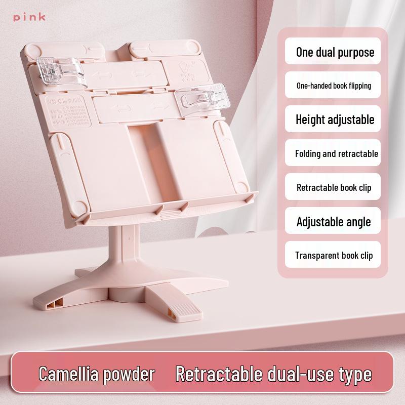 Adjustable Multifunctional Reading Stand & Bookshelf for Students