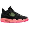 Jordan Air Jordan 4 Breathable Vintage Basketball Shoes Unisex Black II1271-001