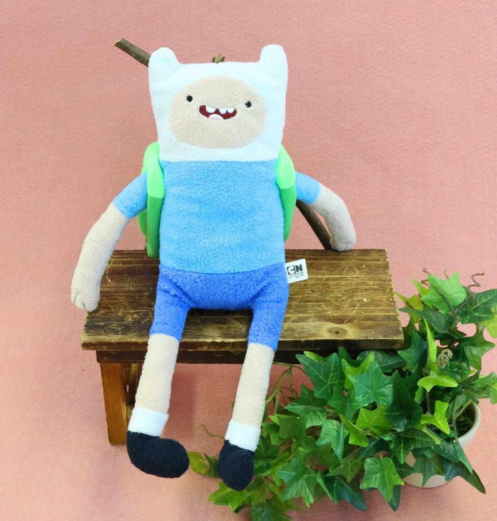 Shinada Adventure Time Finn 16 x 10 x 32cm Plush Toy Adventure Time FINN (M) SAT-040131