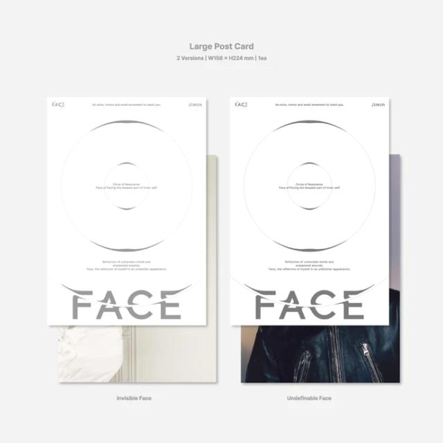 BTS Сольный альбом Чимина Face Standard ver.