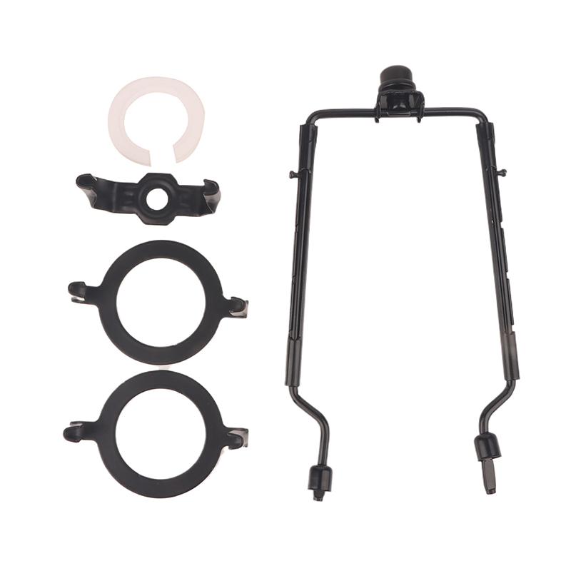 Держатель арфы для абажура E14,E26,E27 Адаптер для основания лампы Регулируемый комплект арфы для лампы Золотая черная роговая рамка Кронштейн для абажура