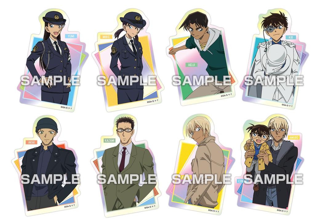 Ensky Detective Conan Character Cut Sticker Strawberry Toy Set of Gum, Flavor, Gum/Candy [BOX 16]