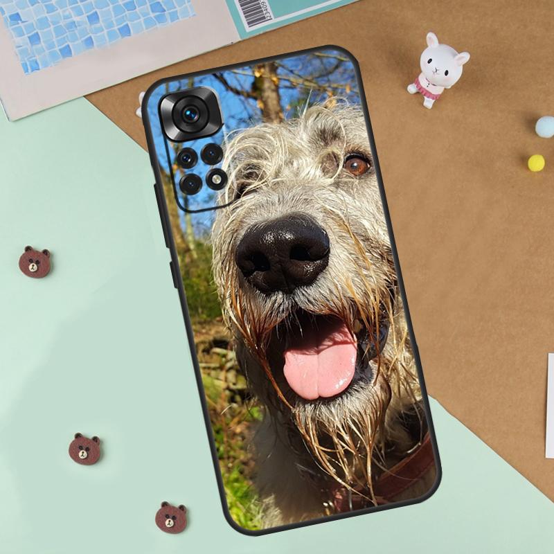 Irish Wolfhound Dog Case For Xiaomi Redmi 14C 10C 12C 13C Cover For Redmi Note 13 Pro 14 9 10 11 12 10S 11S 12S