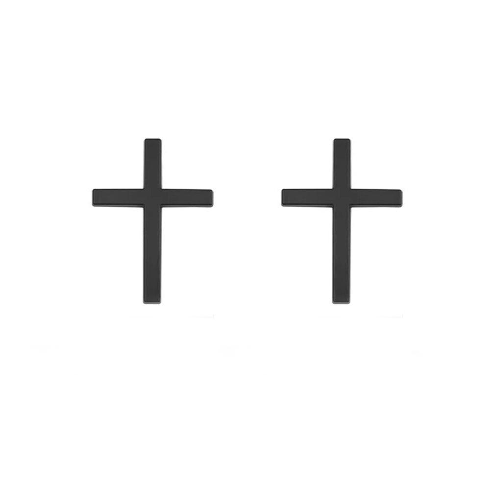 2Pcs 3D Stereo Cross Badge Stickers Metal Material Auto Decorative Sticker Motorcycle Styling