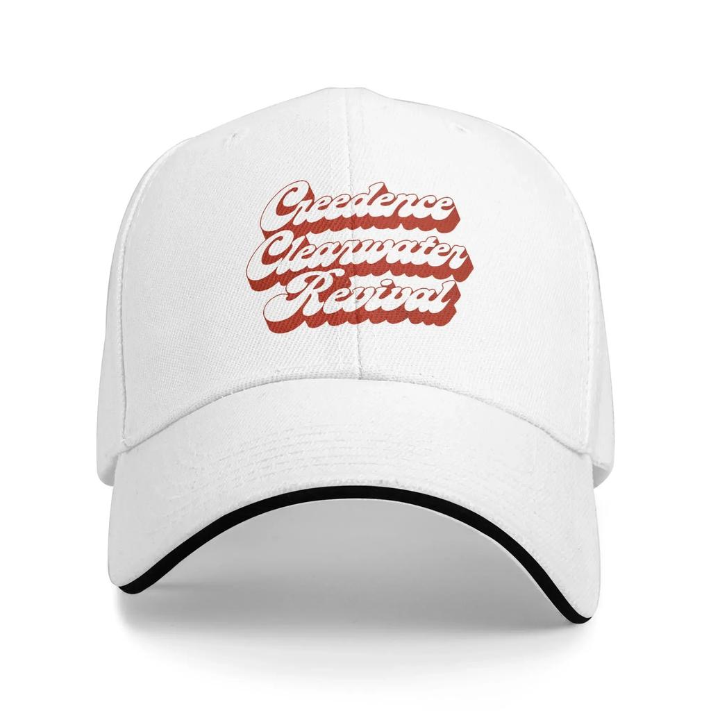 Creedence Clearwater Revivals Casual Baseball Cap Summer 70s Rock Trucker Sun Visor Running Hip Hop s