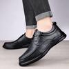 Повседневные мужские кожаные туфли из натуральной кожи высокого качества в мужском стиле для отдыха, бизнеса, вечеринок, повседневные, офисные туфли для взрослых, черные, коричневые