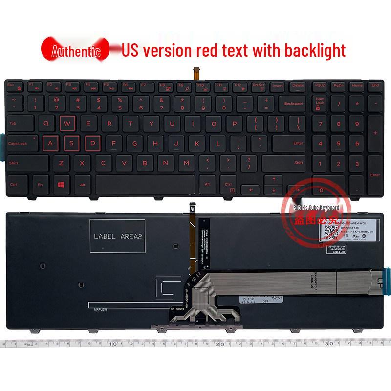 Compatible Keyboard for Dell 3558, 5543, 15-3549, 5000, 7000, 17, 5547, 5748, 3567