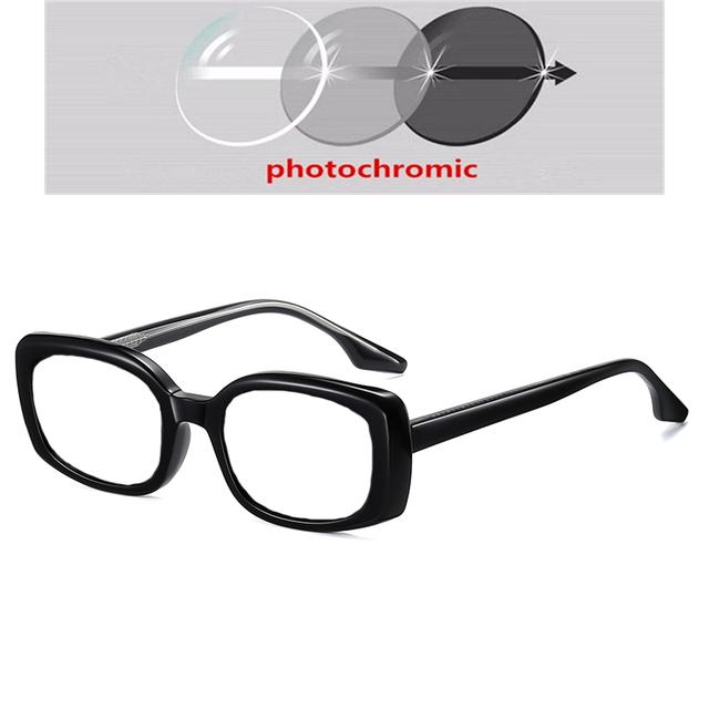 0-0,5-0,75 до -6,0 Tr90 квадратные минусовые линзы, солнцезащитные очки по рецепту, поляризационные модные антибликовые солнцезащитные очки для близорукости для женщин