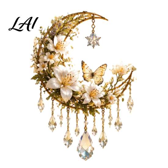 Stained Glass Style Suncatchers Acrylic Flower Bird/Butterfly Crystal Sun Catcher Decorative Hanging Ornament for Window Living Catcher Room Bedroom