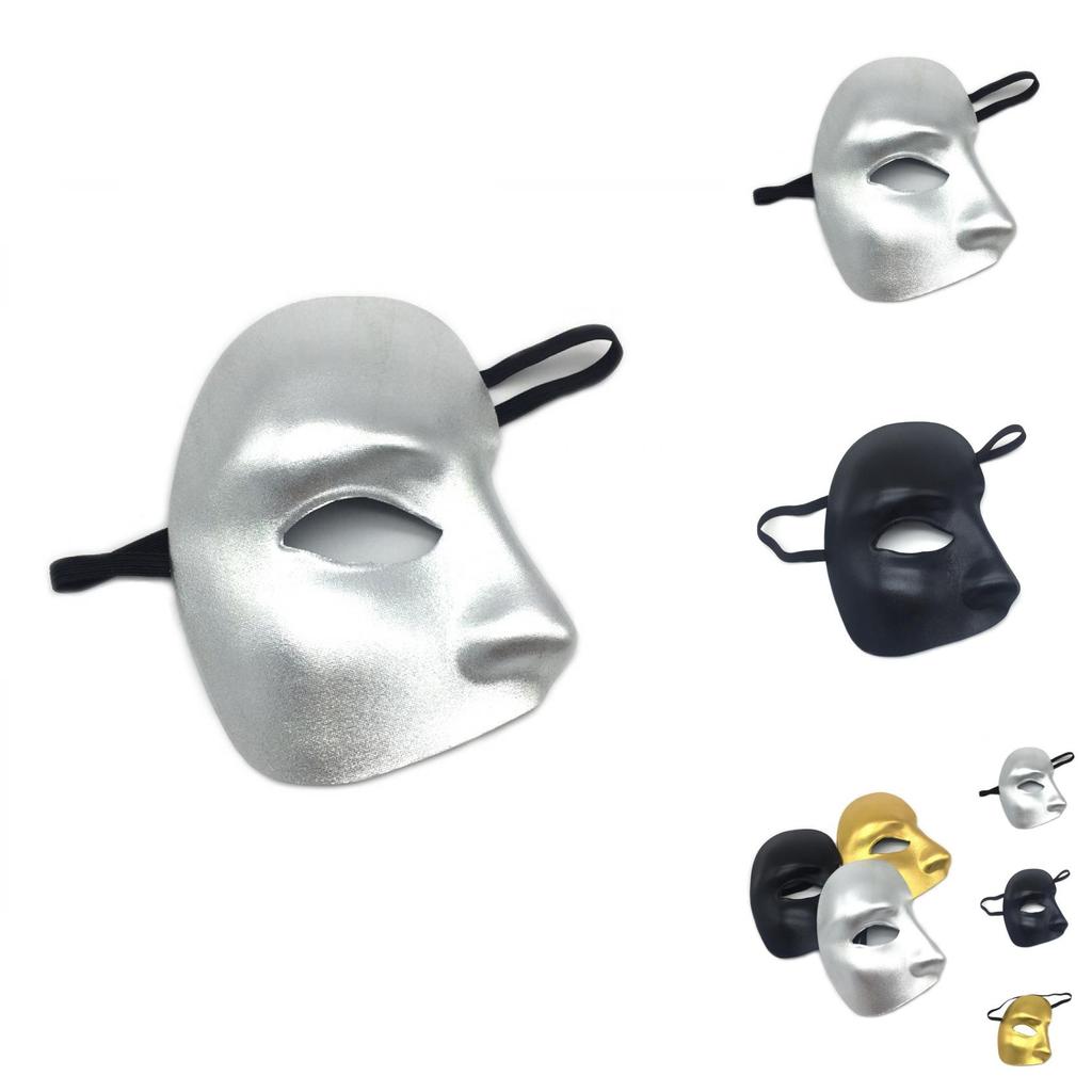 Christmas Party Mask Set With Gold Silver Black Colors For Adults And Kids