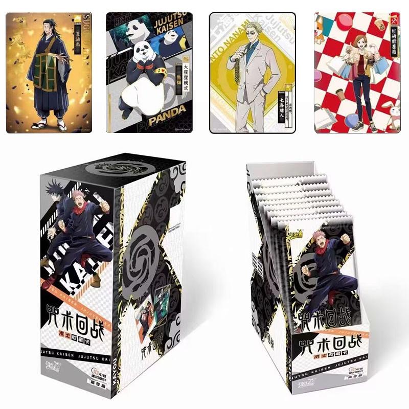 Коробка Горячая Распродажа Карточка Оригинальный Аниме Персонаж Jujutsu Kaisen Модная Коллекционная Игрушка Итадори Юдзи Сатору Годжо Подарок