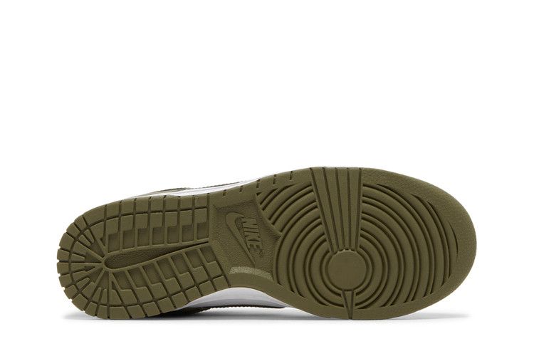 Женские кроссовки Nike Dunk Low Medium Olive (Женский) Белый/средний оливково-белый