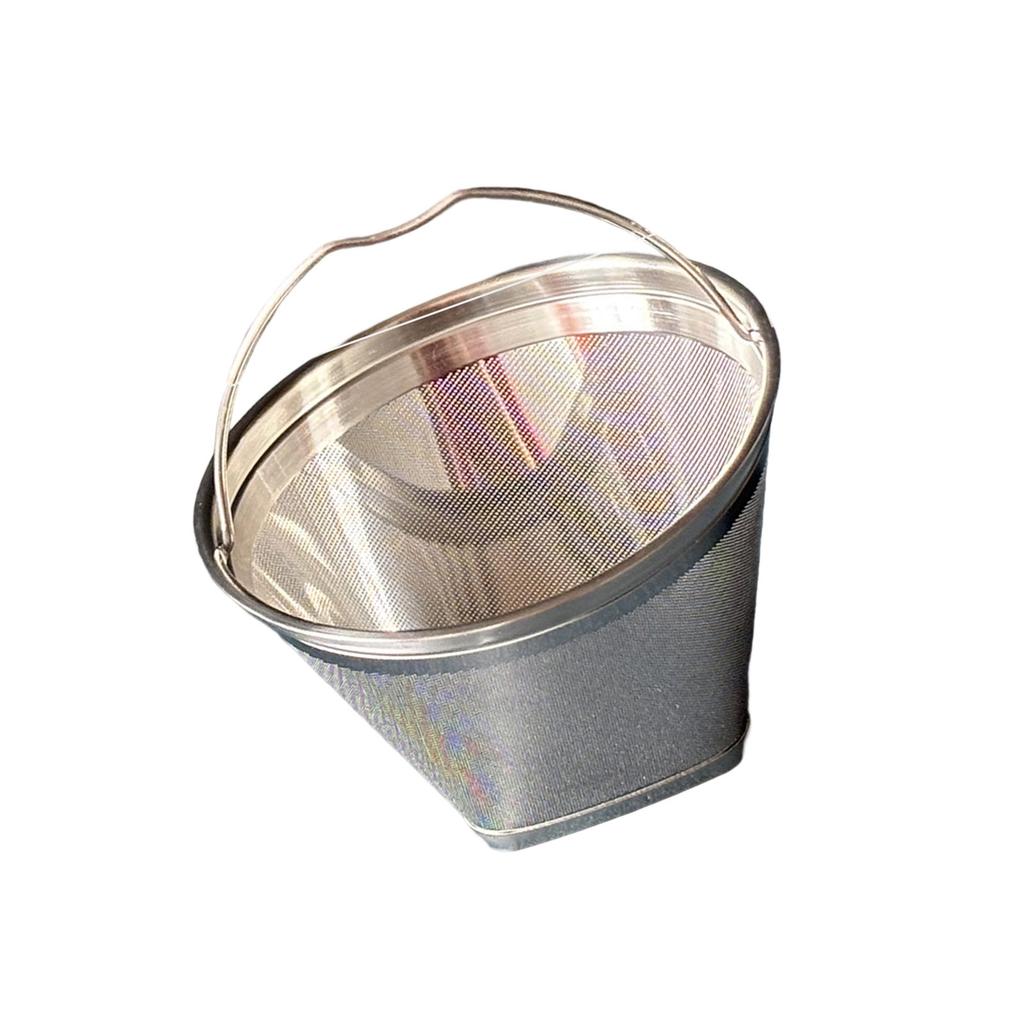 Конусный кофейный фильтр из нержавеющей стали 304 Практичный дизайн с мелкой сеткой Запасная часть Аксессуары для эспрессо-машин