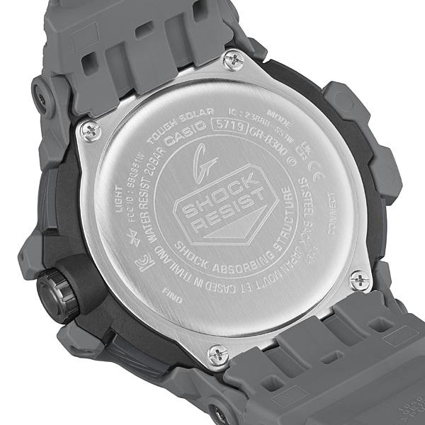 Casio Мужские часы G-SHOCK GR-B300-8A2JF [G-SHOCK MASTER OF G Series GRAVITYMASTER] круглые серые