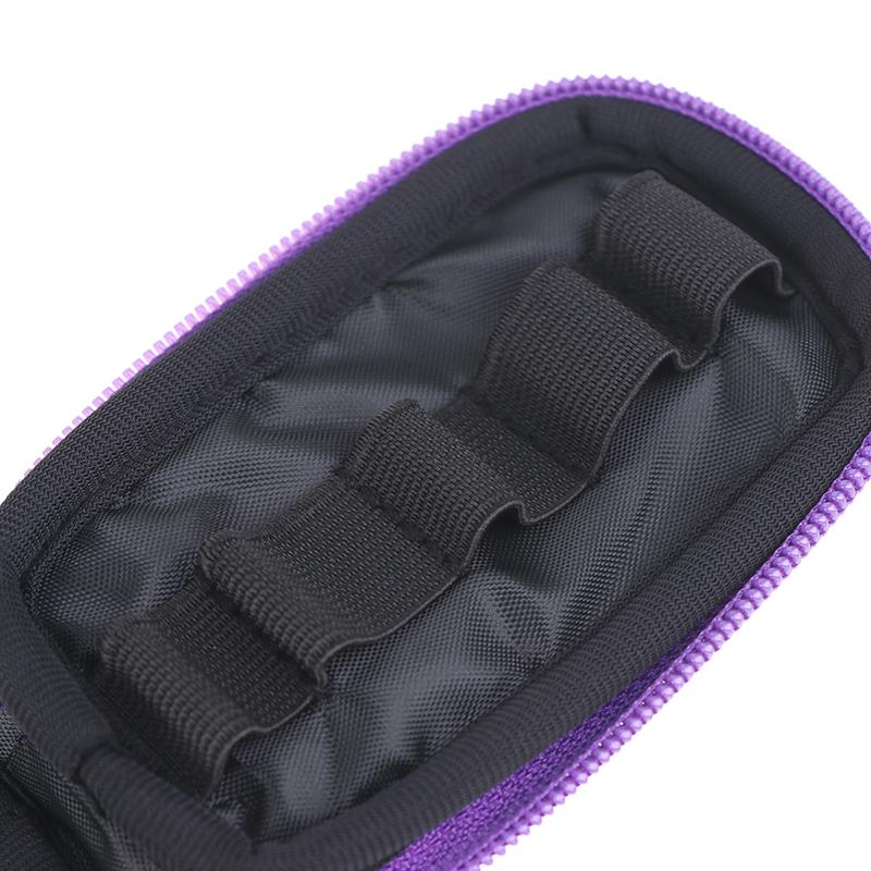 Сумка для хранения эфирного масла на 10 слотов, 1–3 мл, подвесная сумка-органайзер с пряжкой для путешествий