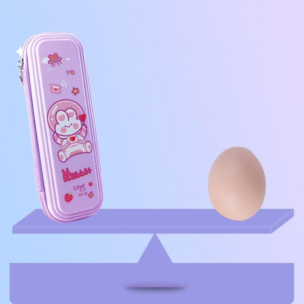 Пенал для ручек с изображением астронавтов/кроликов/динозавров, вместительная коробка для ручек, многофункциональная подарочная сумка для ручек