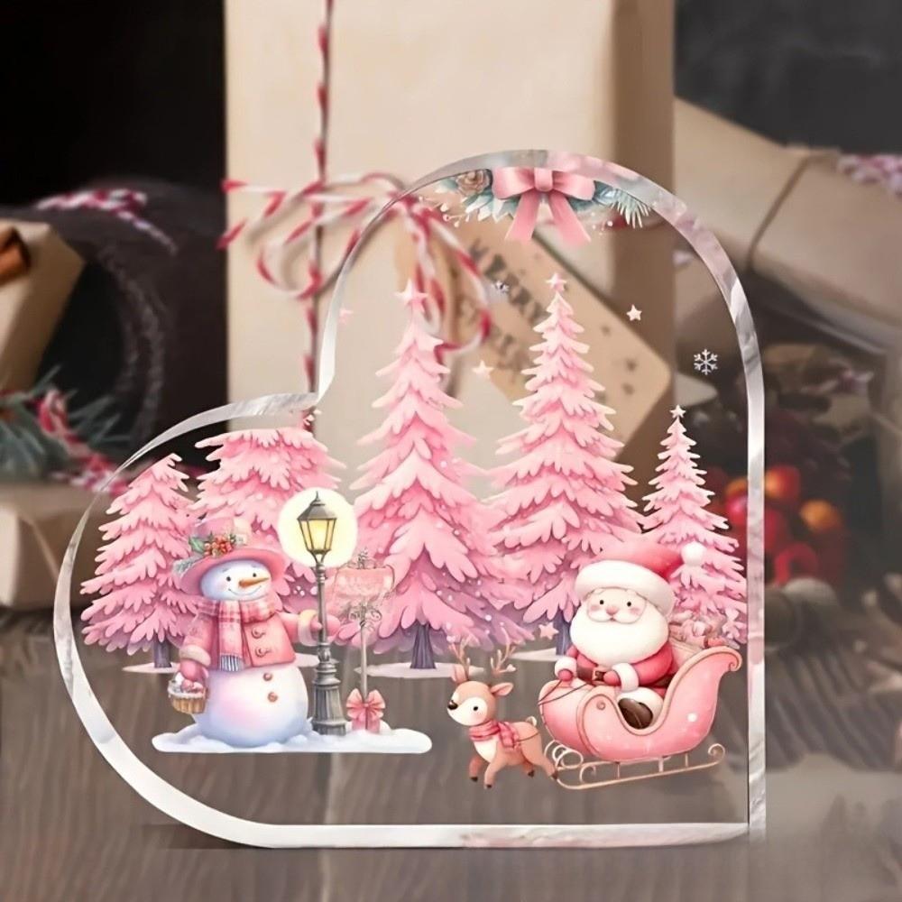 2D Flat Party Decoration Clear Acrylic Acrylic Centerpiece Acrylic Plaque Sign Bedside Table