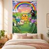 Adventure Time Tapestry highquality for decorating living room bedroom dorm walls ideal as bedroom wallart orholiday gift