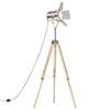 VidaXL Tripod Floor Lamp Solid Mango Wood 140 Cm
